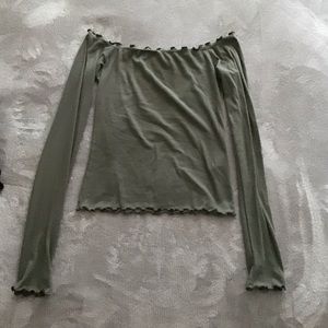 Hollister off the shoulder top